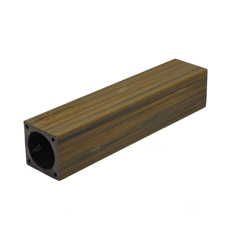 Robust Reliable Decoration WPC Timber Tubes