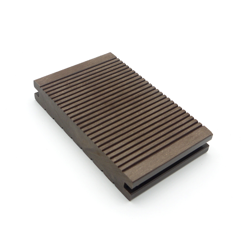 Soild PE Wpc Wood Plastic Composite Decking