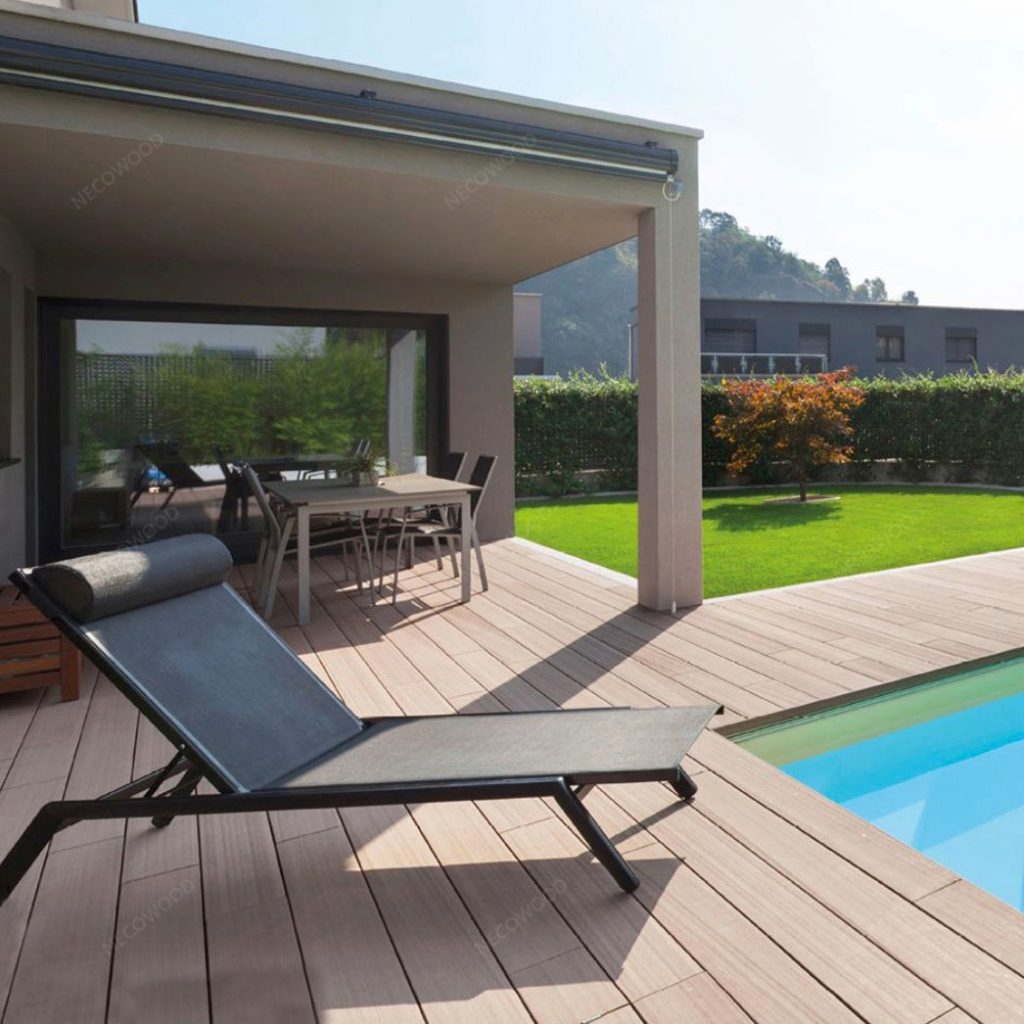 Outdoor Swimming Pool Floors Dual Guarantee Safety Aesthetics