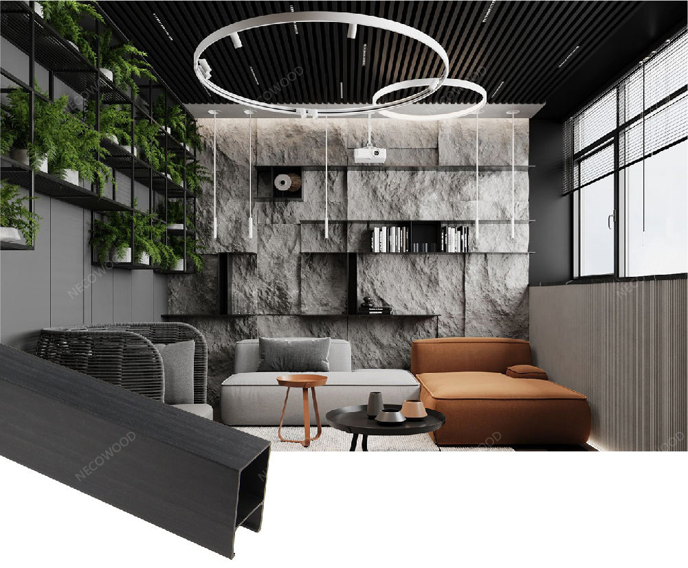 Introducing Necowood Indoor WPC Ceiling Panels – Redefining Modern Interior Design