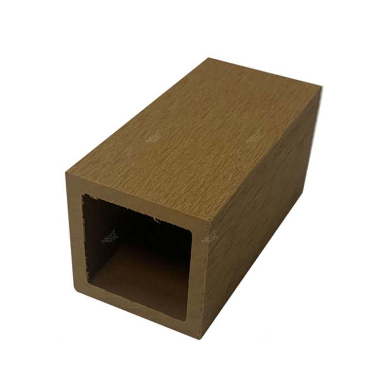 Waterproof WPC Upright Column Outdoor Fence Post