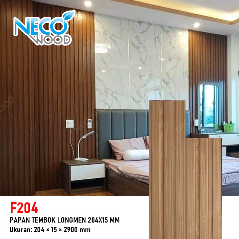 Papan Tembok Longmen 204×15 mm