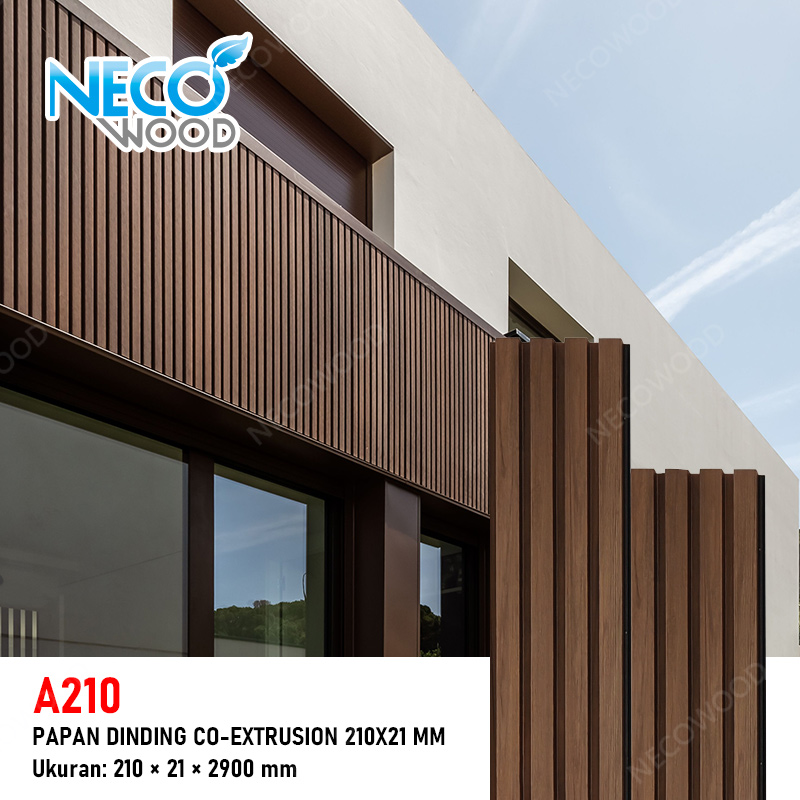 Papan Dinding Co-Extrusion 210×21 mm