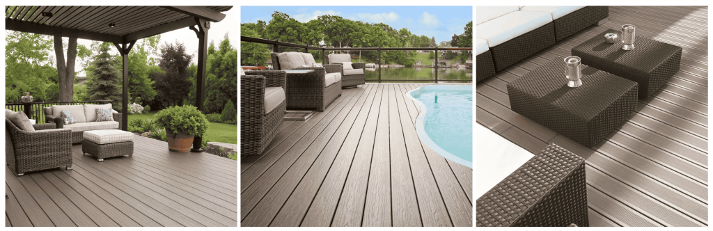 NECOWOOD PE Decking – Lantai Outdoor Tahan Lama dan Praktis