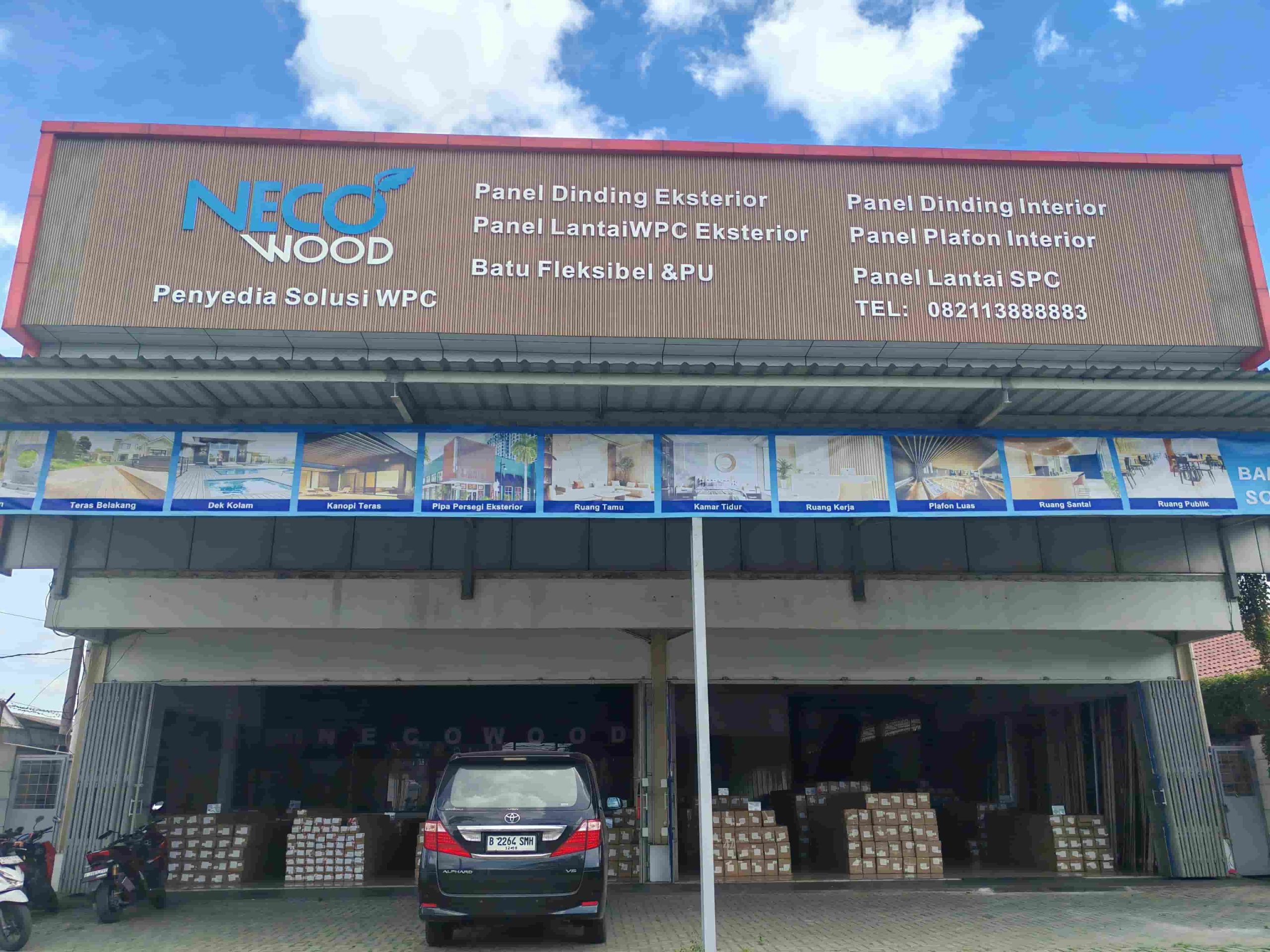 Gudang NECOWOOD di Tangerang, Banten