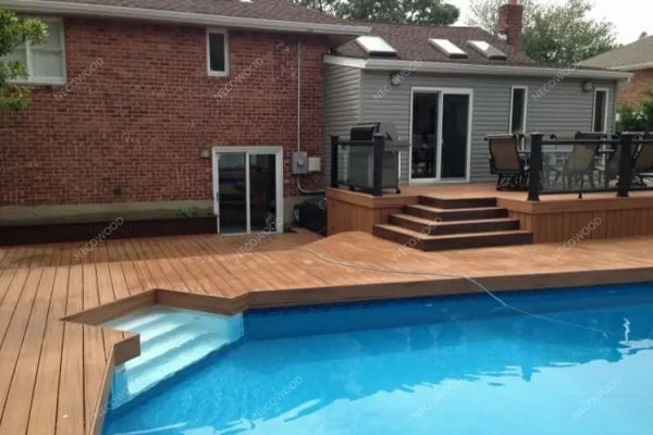 Necowood Merilis Panduan 2025 untuk WPC Decking Kolam Renang